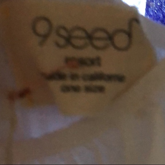 FLASH PRICE 9Seed Tulum Maxi White NWT  One Size - Picture 10 of 11